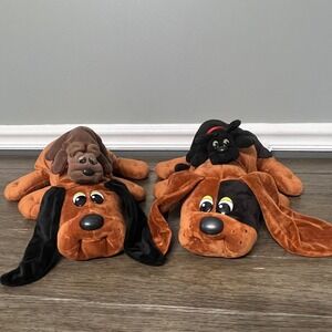 Pound Puppies Mama Dad Newborns Plush Lot Tonka  Stuffed Animals